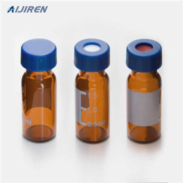 screw thread HPLC GC sample vials labeling space